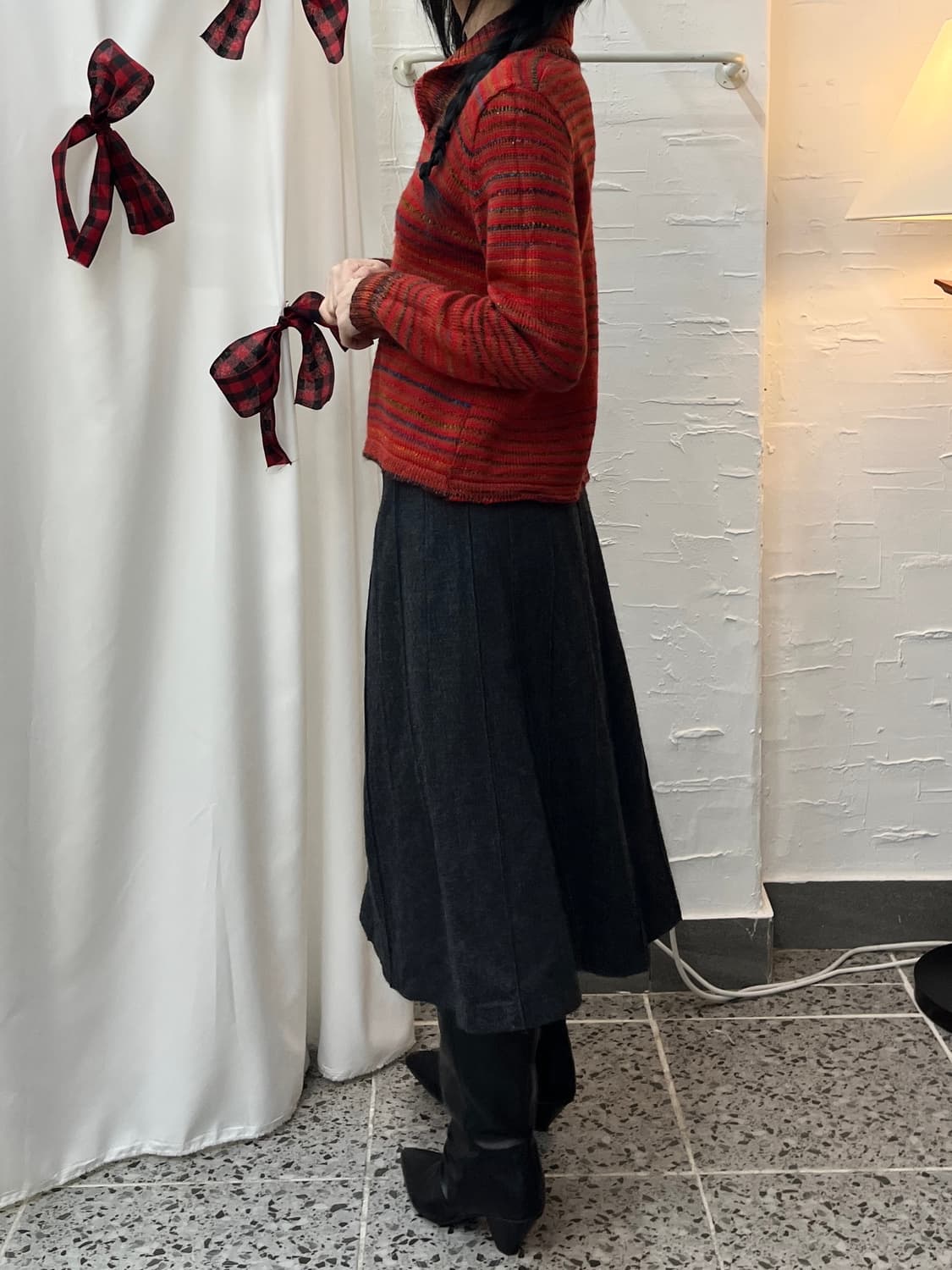 canyon red sweater 상품이미지5