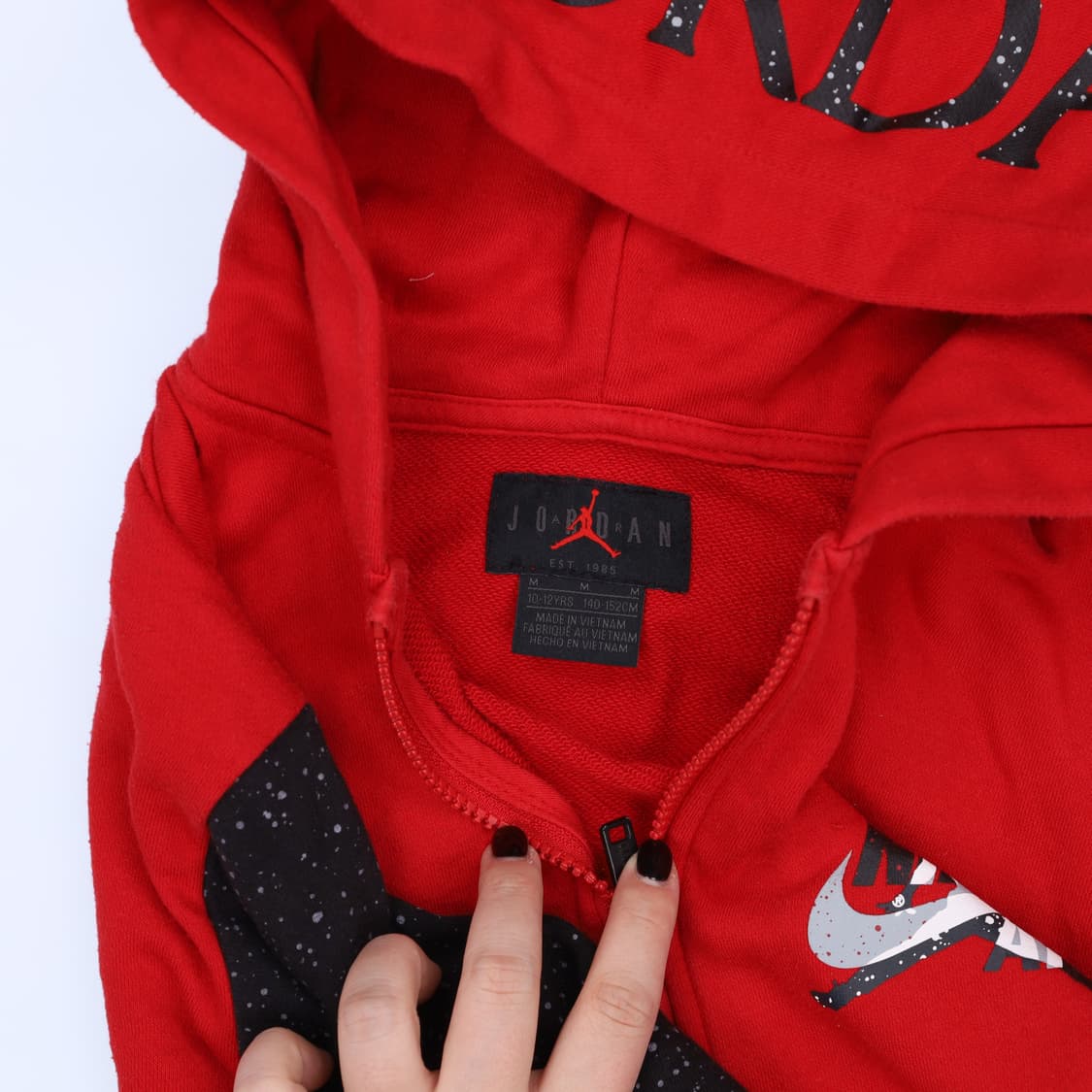 M 나이키 조던 키즈 후드 집업 0206M 상품이미지3
