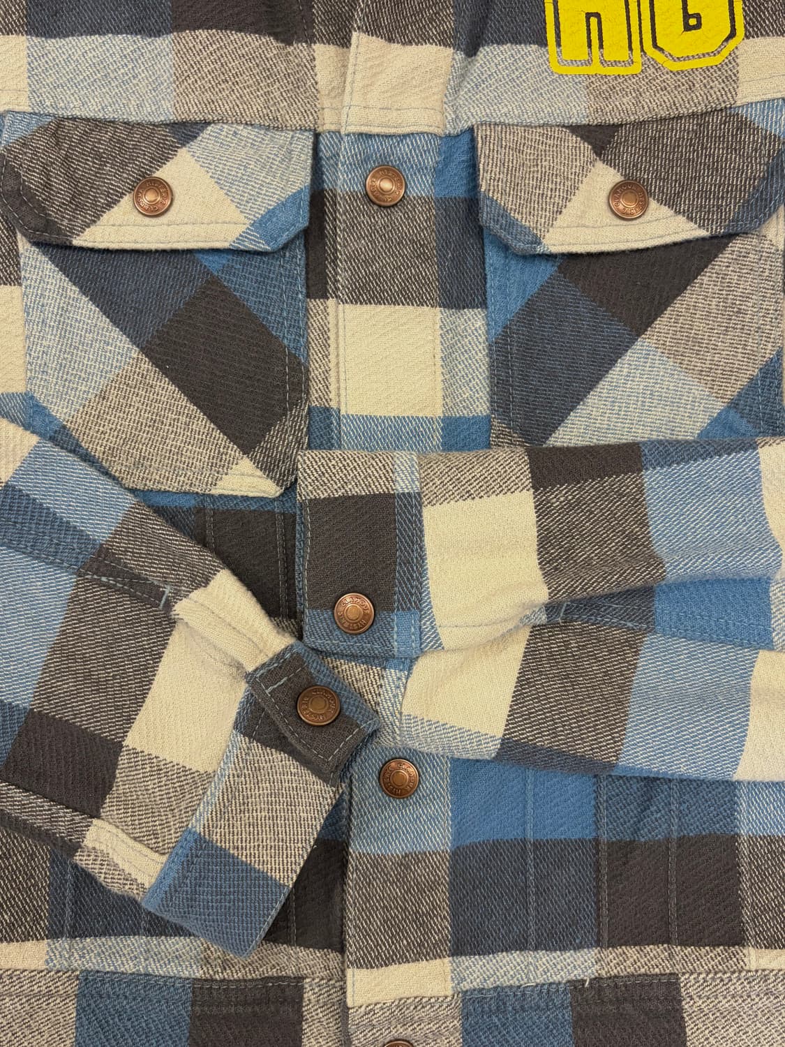 히스테릭 글래머 체크 자켓 상품이미지3