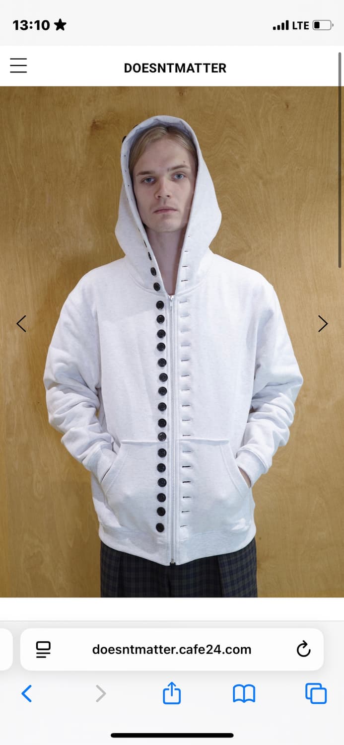 더즌매러 풀버튼 후드집업 구해요 상품이미지1