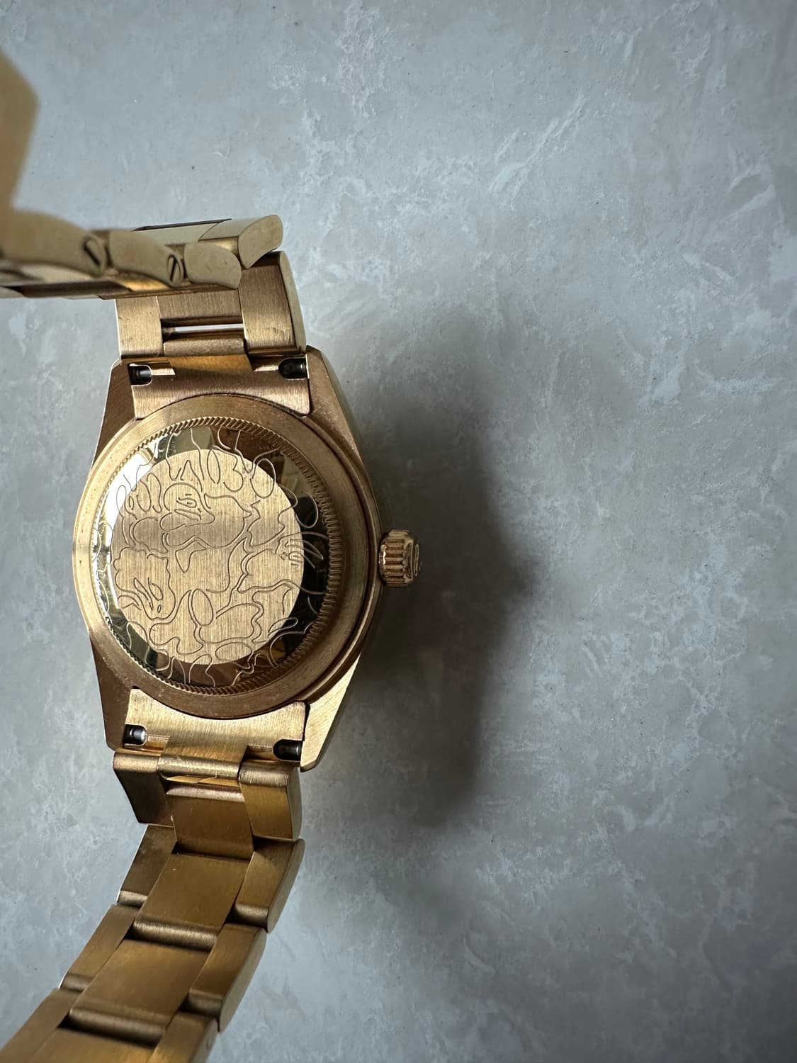 [정품] 베이프 베이팩스 타입 7 (골드 / 그린) 상품이미지5