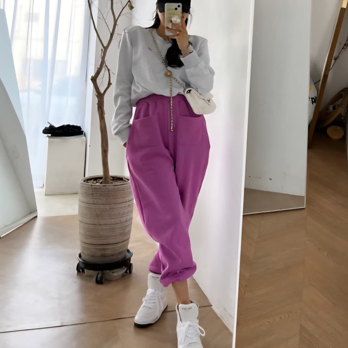 맨투맨 조거팬츠 세트 상품이미지3