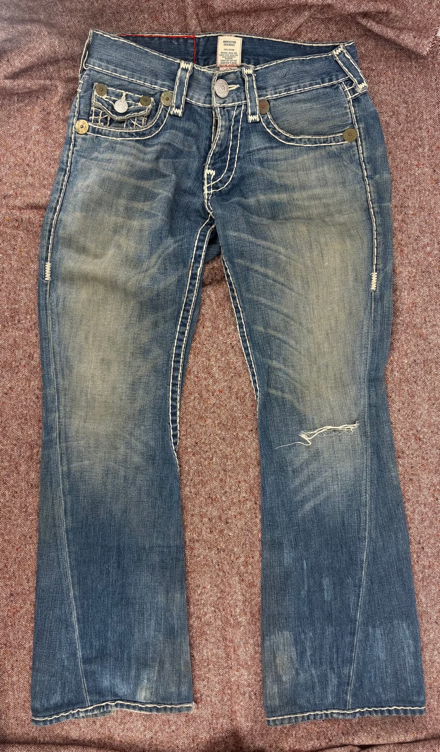 👖 TRUE RELIGION 부츠컷 데님 팬츠 (W29 L33) 상품이미지1