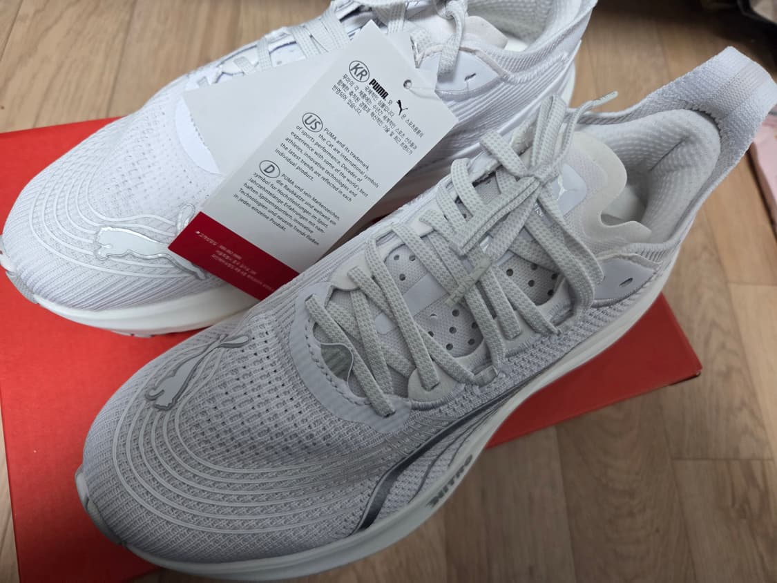 (새상품)푸마 포에버런 나이트로2 와이드 260 팝니다 상품이미지1