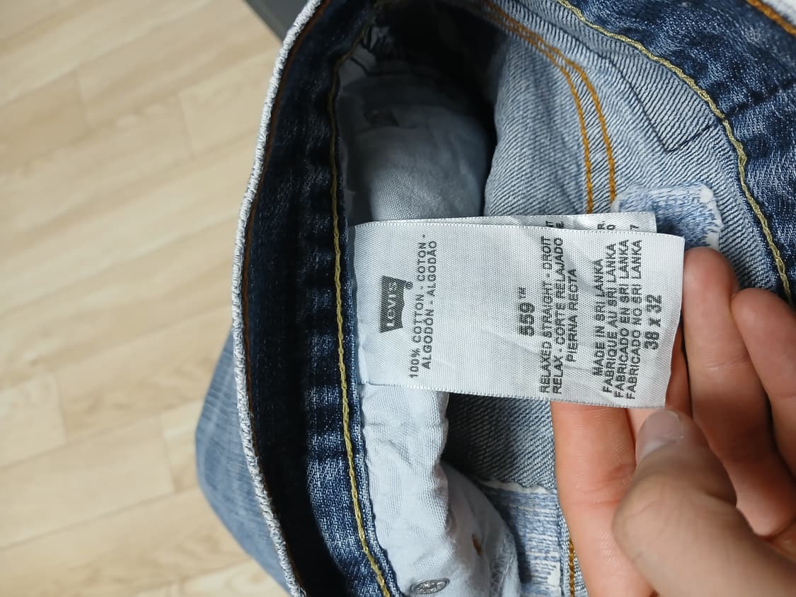 리바이스 559 릴렉스 스트레이트 청바지 38x32 상품이미지4