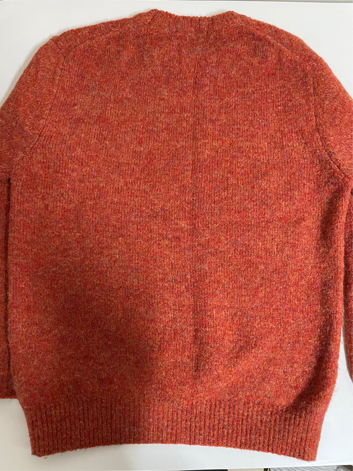 르마드 울 니트 오렌지 (2사이즈) 상품이미지6