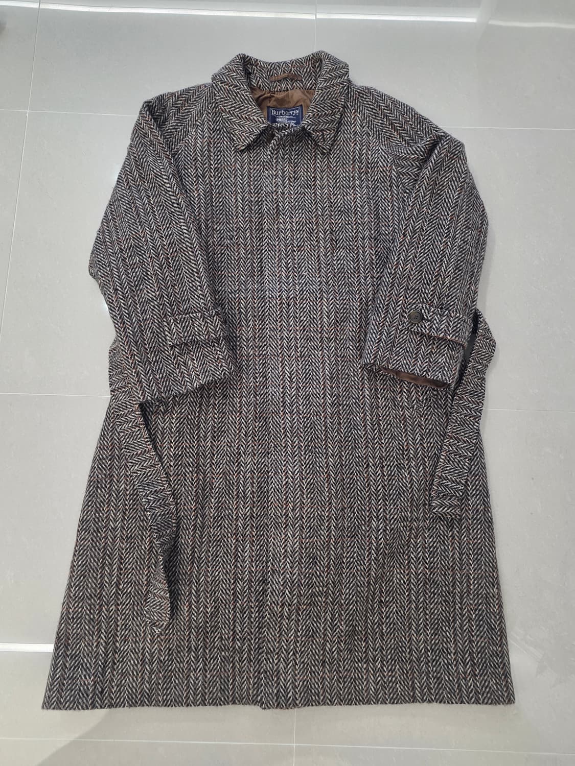 버버리 아이리쉬 트위드 코트 상품이미지1