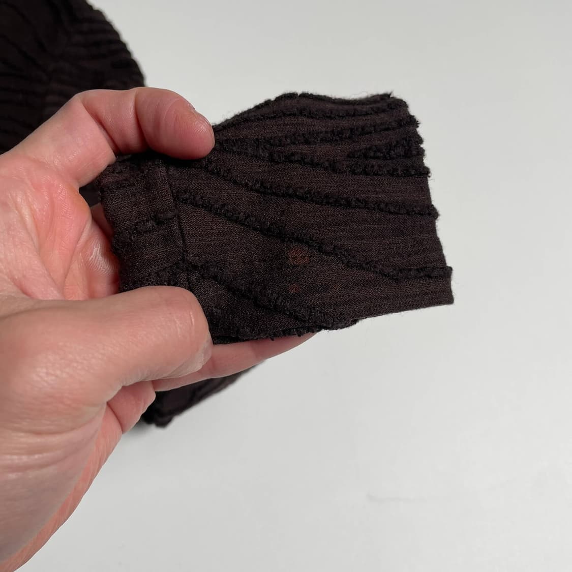 Malizia 3D 라인 텍스쳐 롱 슬리브 (italy)   상품이미지6