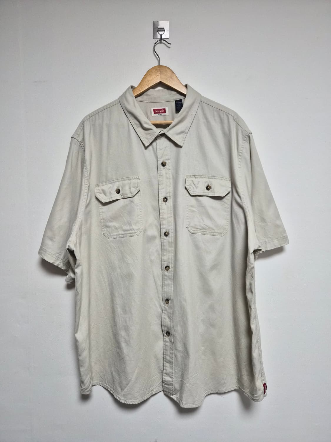 랭글러Wrangler 투포켓 워크 셔츠 2XL - S384 상품이미지1