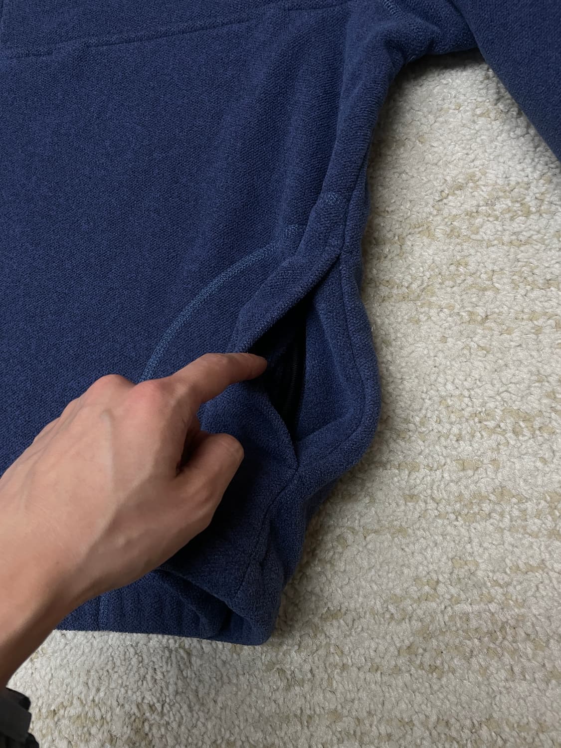 [XL] 90s L.L Bean USA 플리스 폴라텍 후리스 풀오버신칠라 상품이미지2