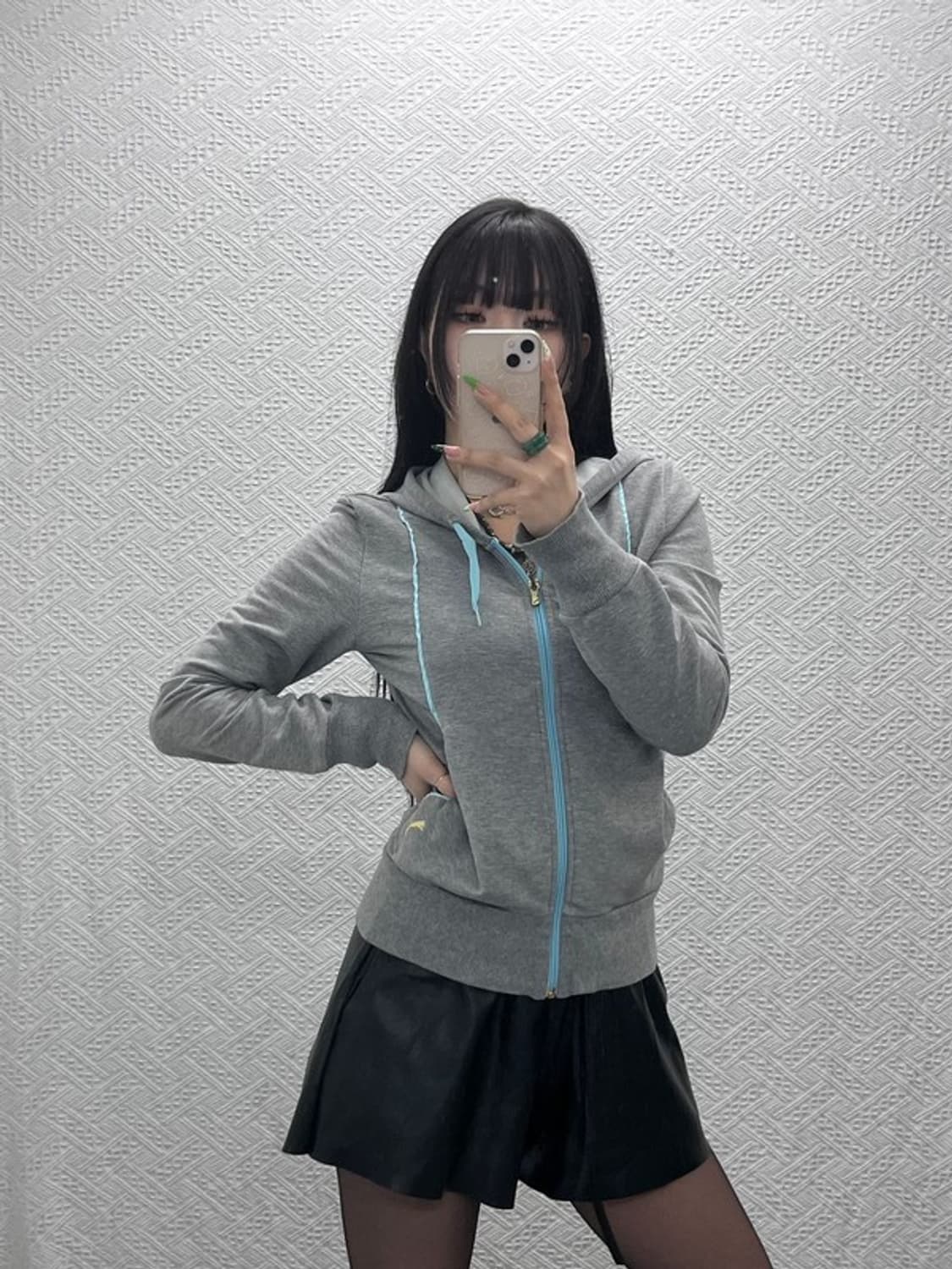 푸마 Y2K 러블리힙 드레이프 포켓 후드집업 S C09349 상품이미지2