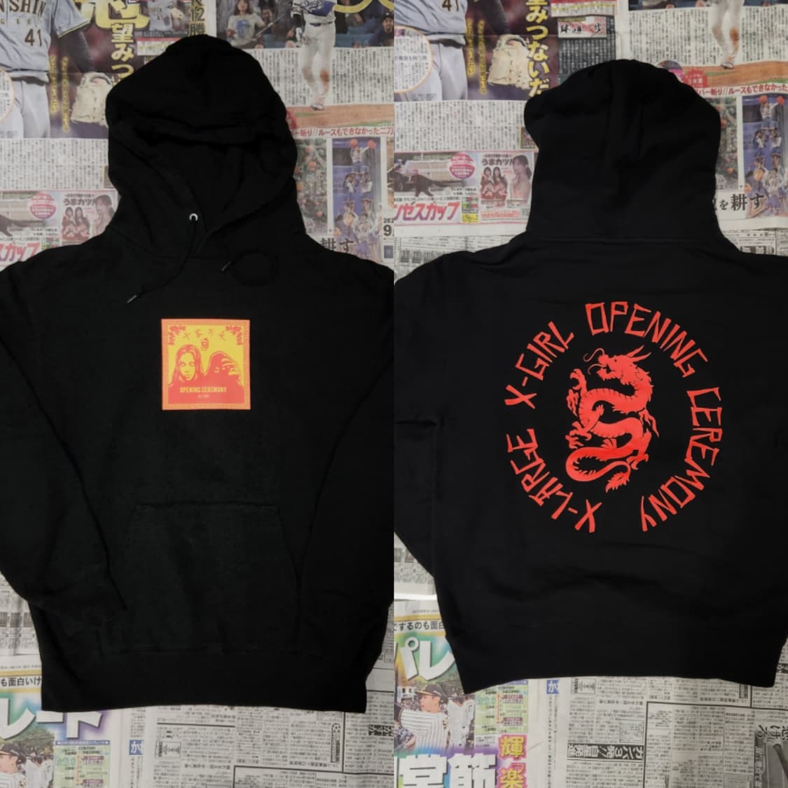 Opening Ceremony X 엑스걸 후드 XS 상품이미지1