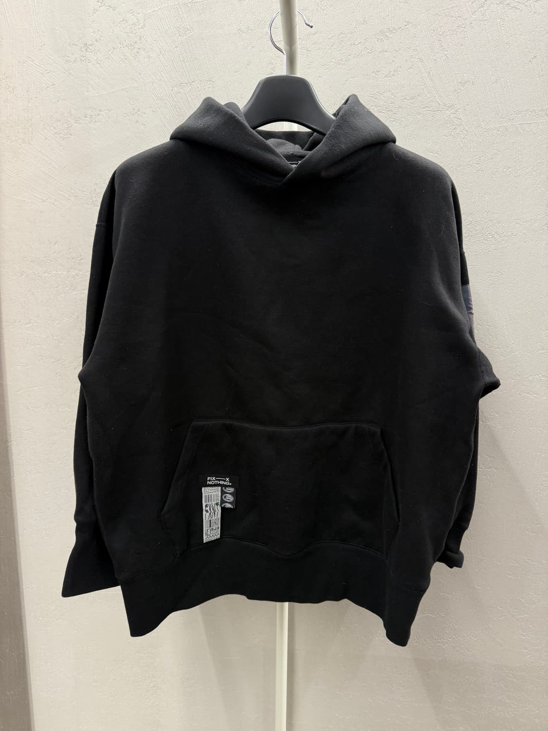 Fix Nothing hoodie black M 상품이미지2