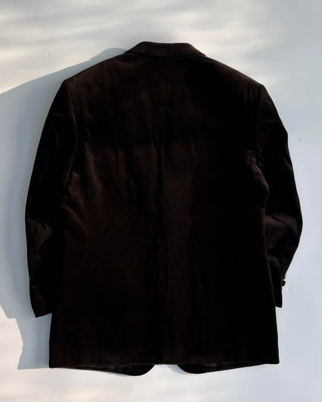 [75R] 입생로랑 브라운 벨벳 블레이져 자켓 상품이미지2