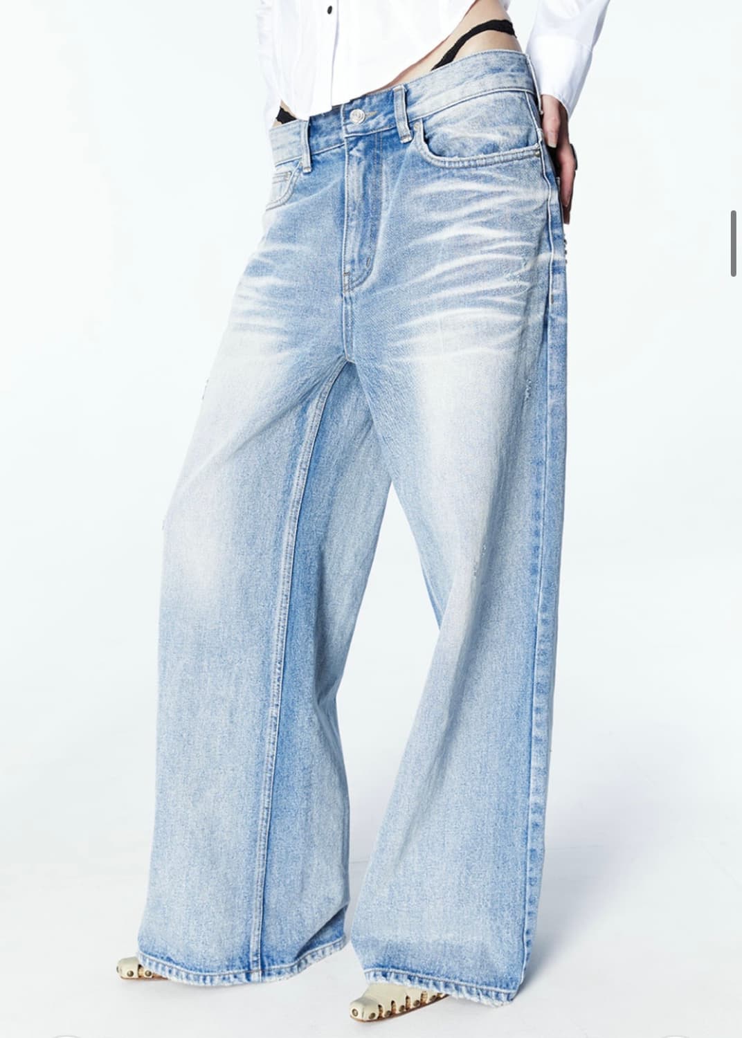 2000아카이브스 SNYDER WIDE DENIM (BLUE) 상품이미지2