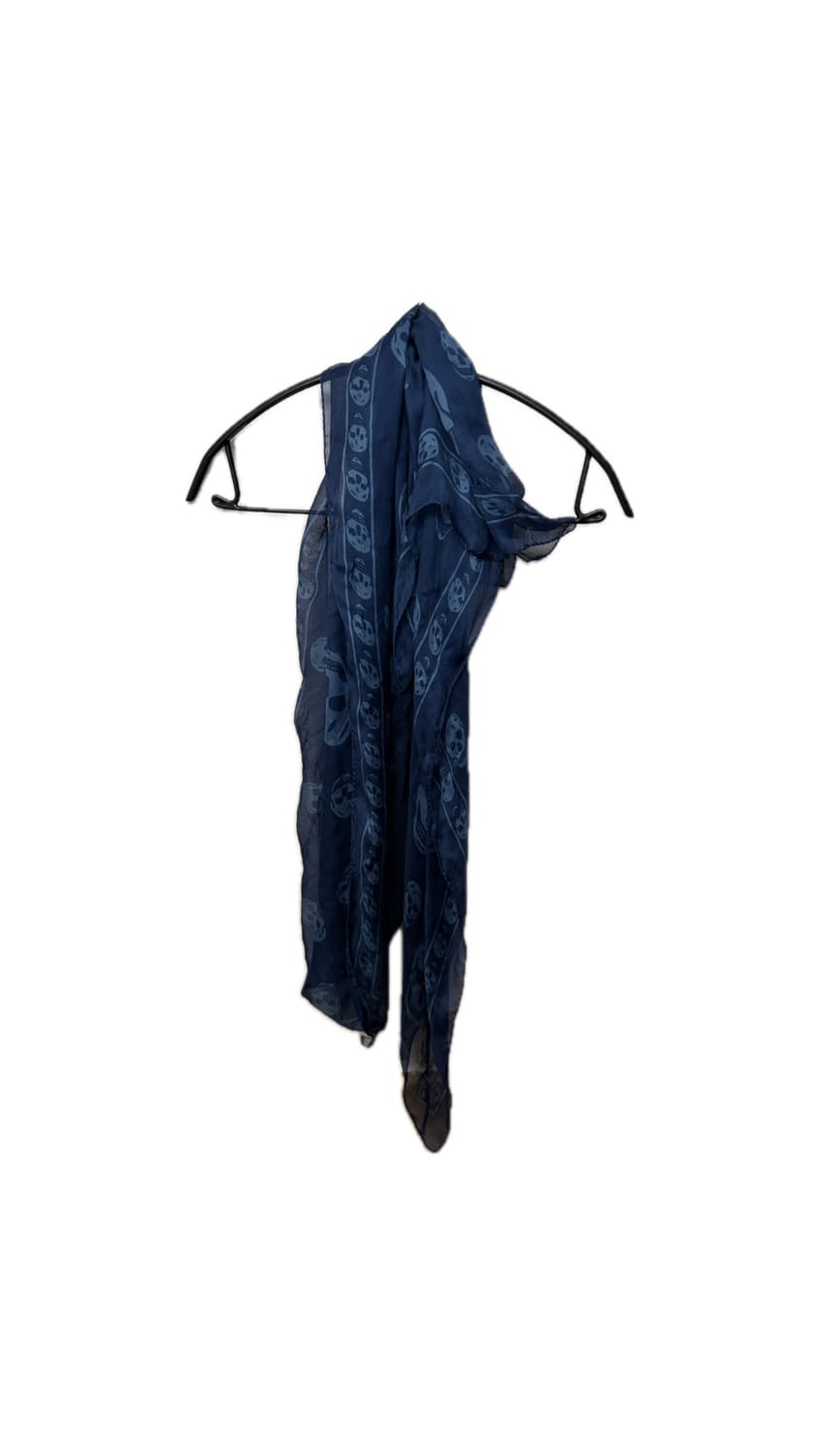 ALEXANDER MCQUEEN Skull Print Scarf 상품이미지1