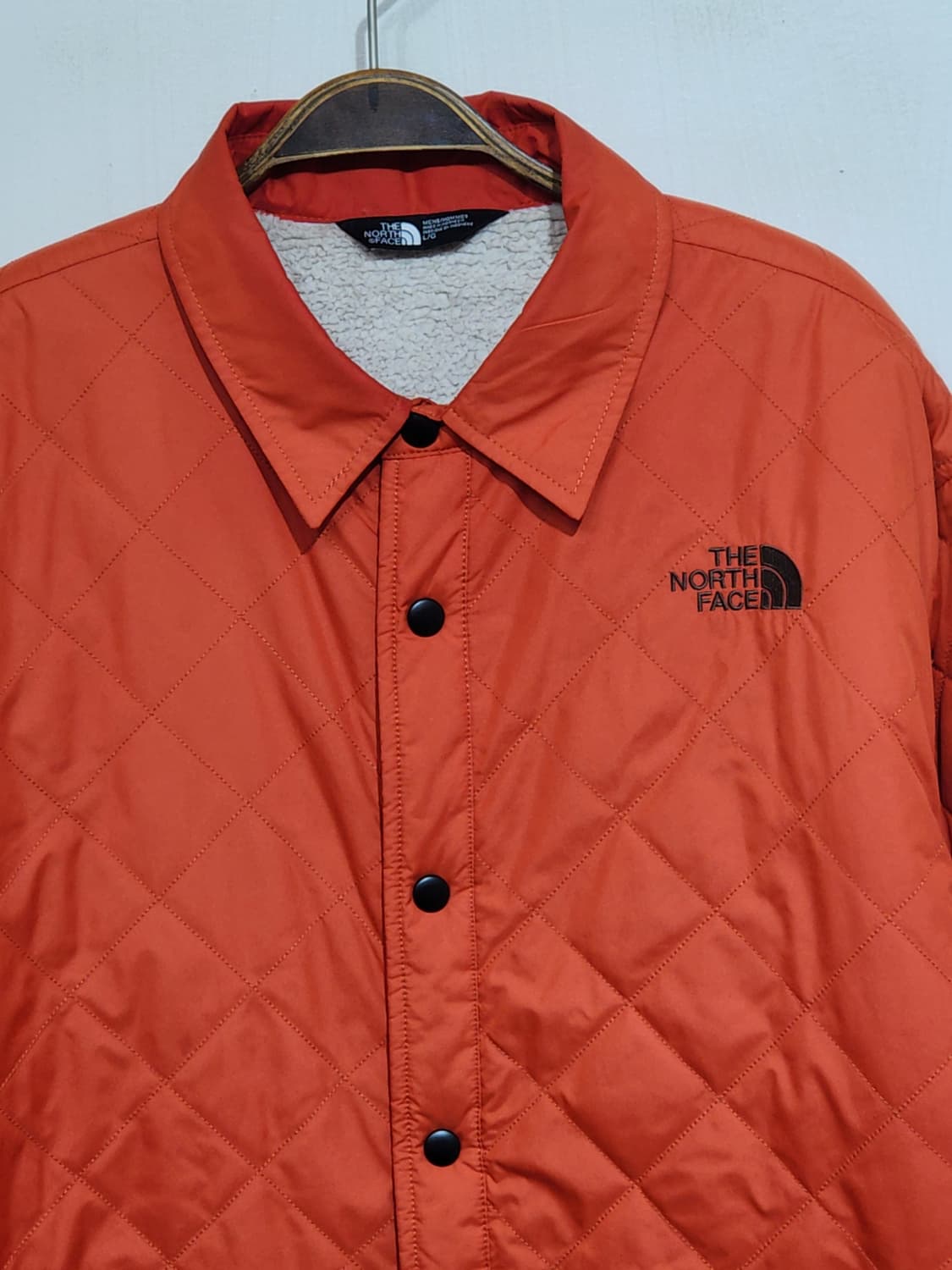 (XL) 노스페이스 경량패딩 점퍼 주황 아웃도어 자켓 상품이미지2