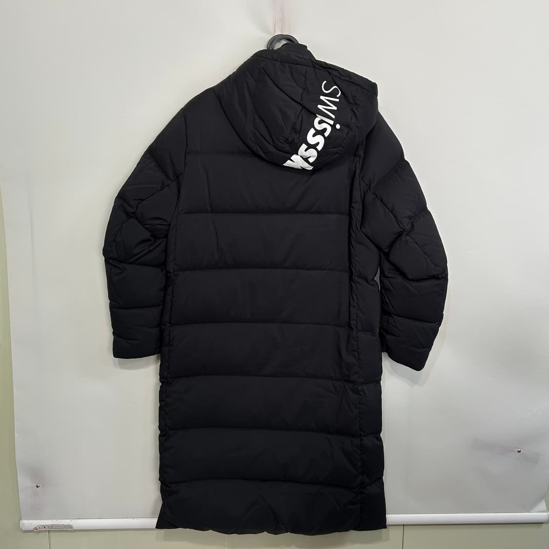 데상트 아우디 스위스스키팀 롱패딩 95 블랙 남성 상품이미지2