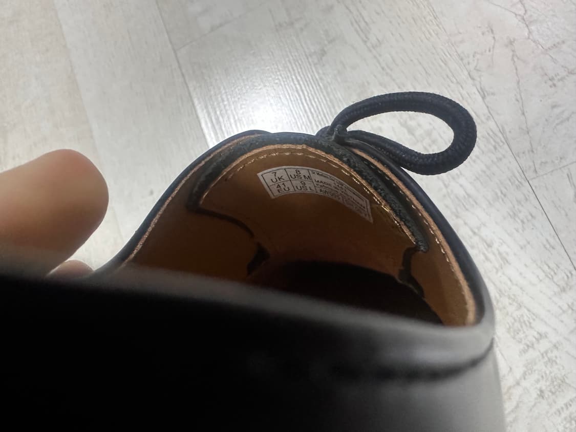 닥터마틴 스무스 1461 블랙 uk7 3회착 상품이미지5