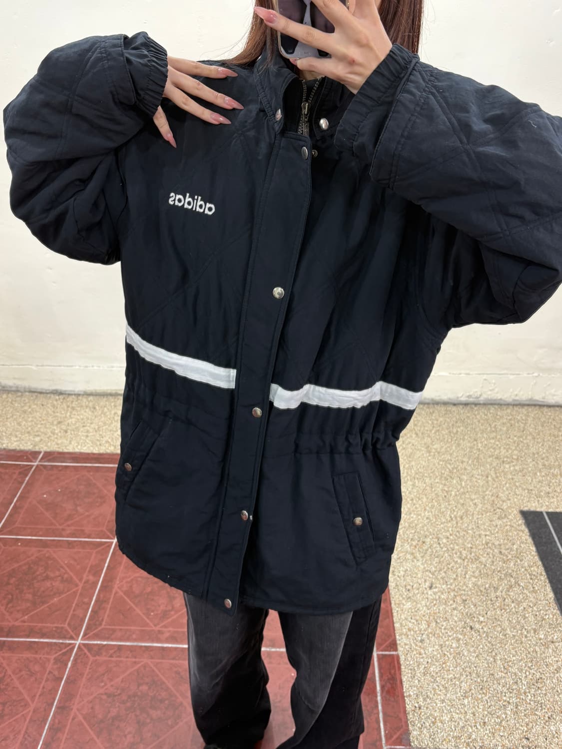 아디다스 누빔야상 L  상품이미지8