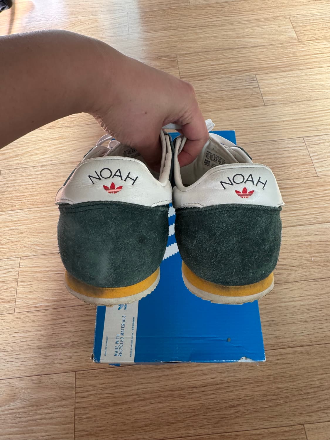 [280] 아디다스 X 노아 빈티지러너 컬리지에이트 골드 상품이미지5