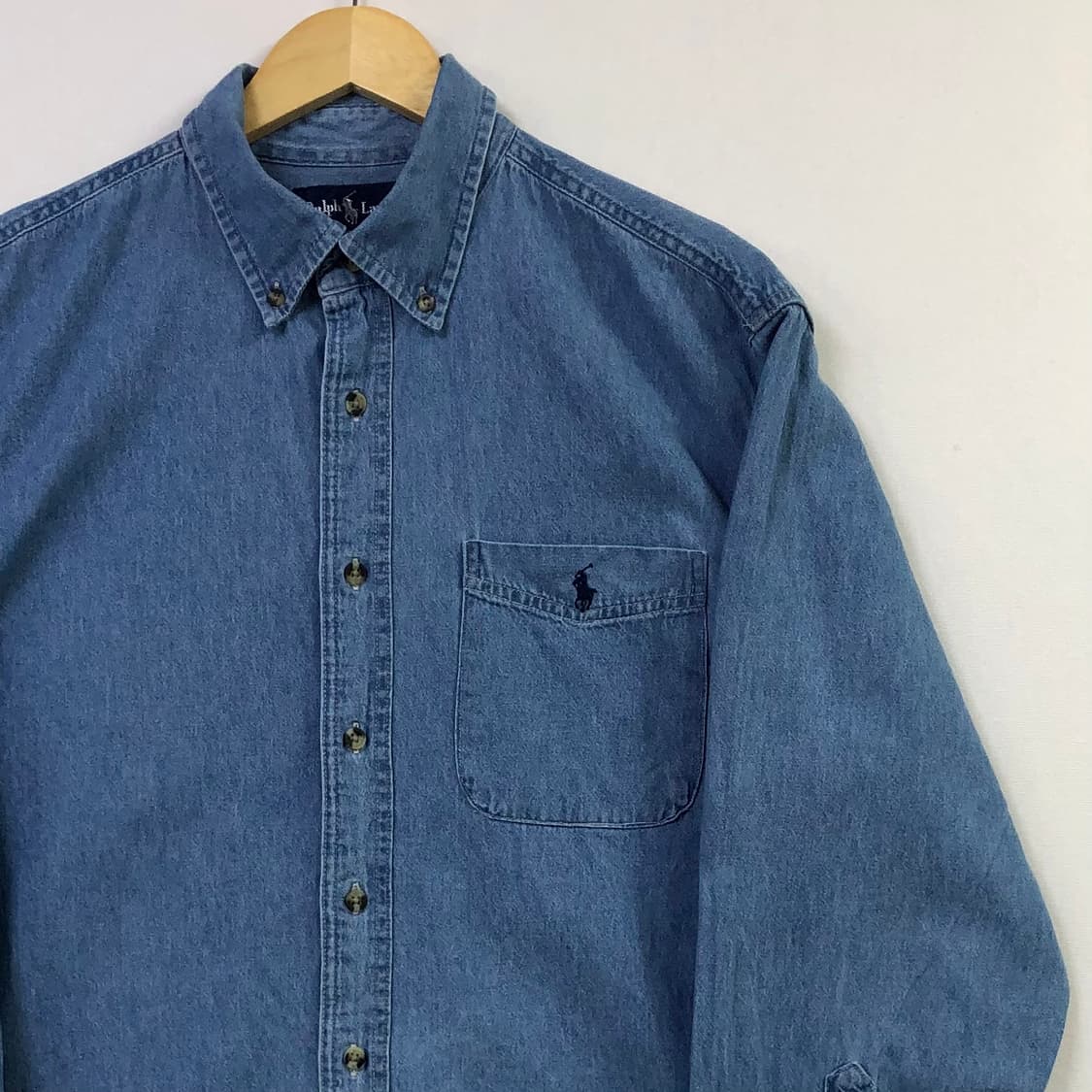 105 폴로 데님 셔츠 상품이미지1