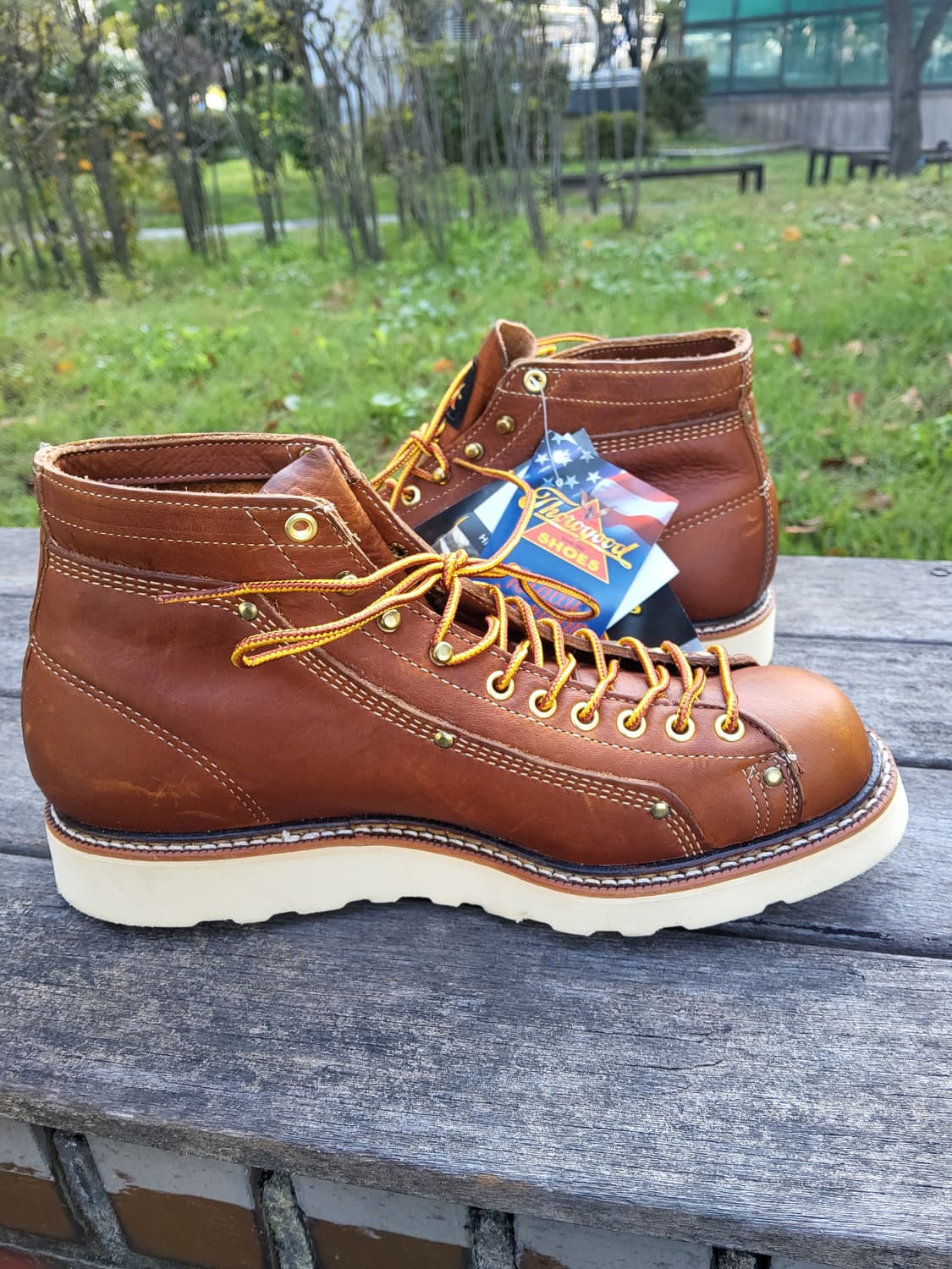 쏘로굿 몽키부츠 신품 265~270 US8.5EE 브라순 상품이미지7