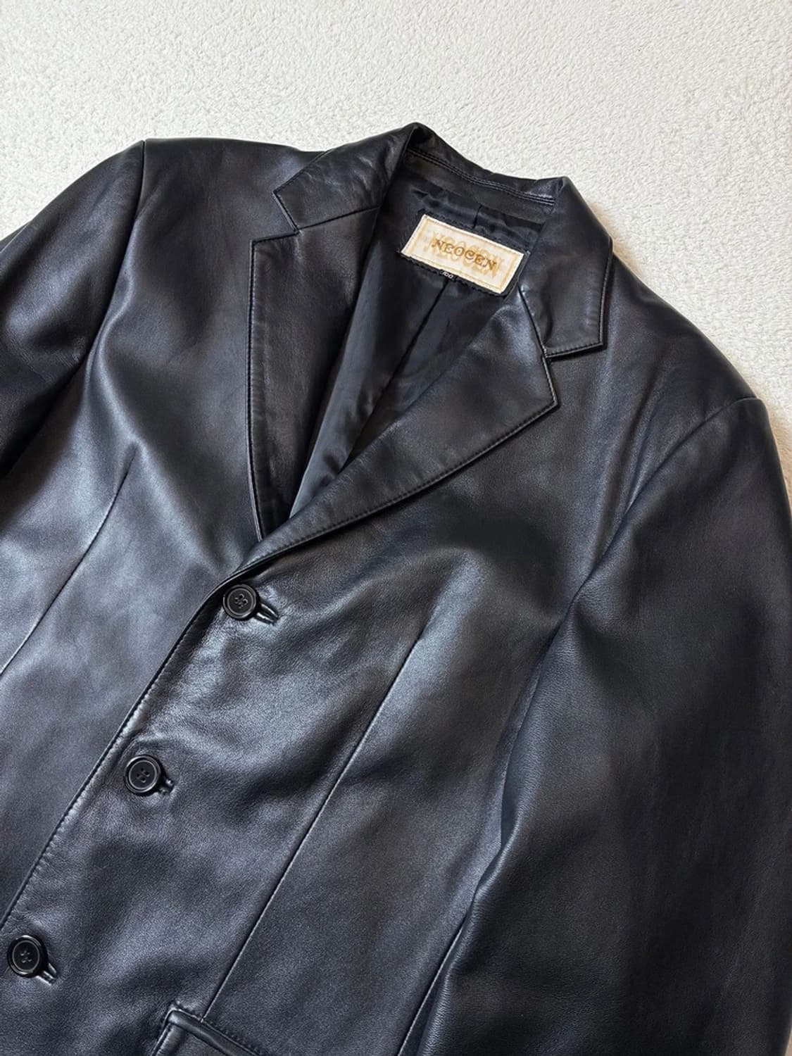 NEOCEN 00's 양가죽 3버튼 블레이져 PN7235 상품이미지2
