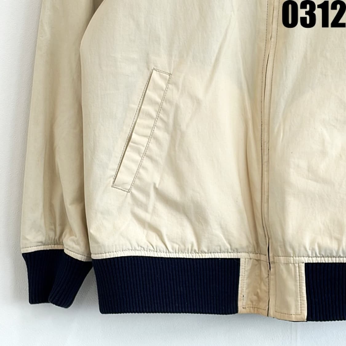 빔즈 블루종 집업 자켓 S 0312 상품이미지3