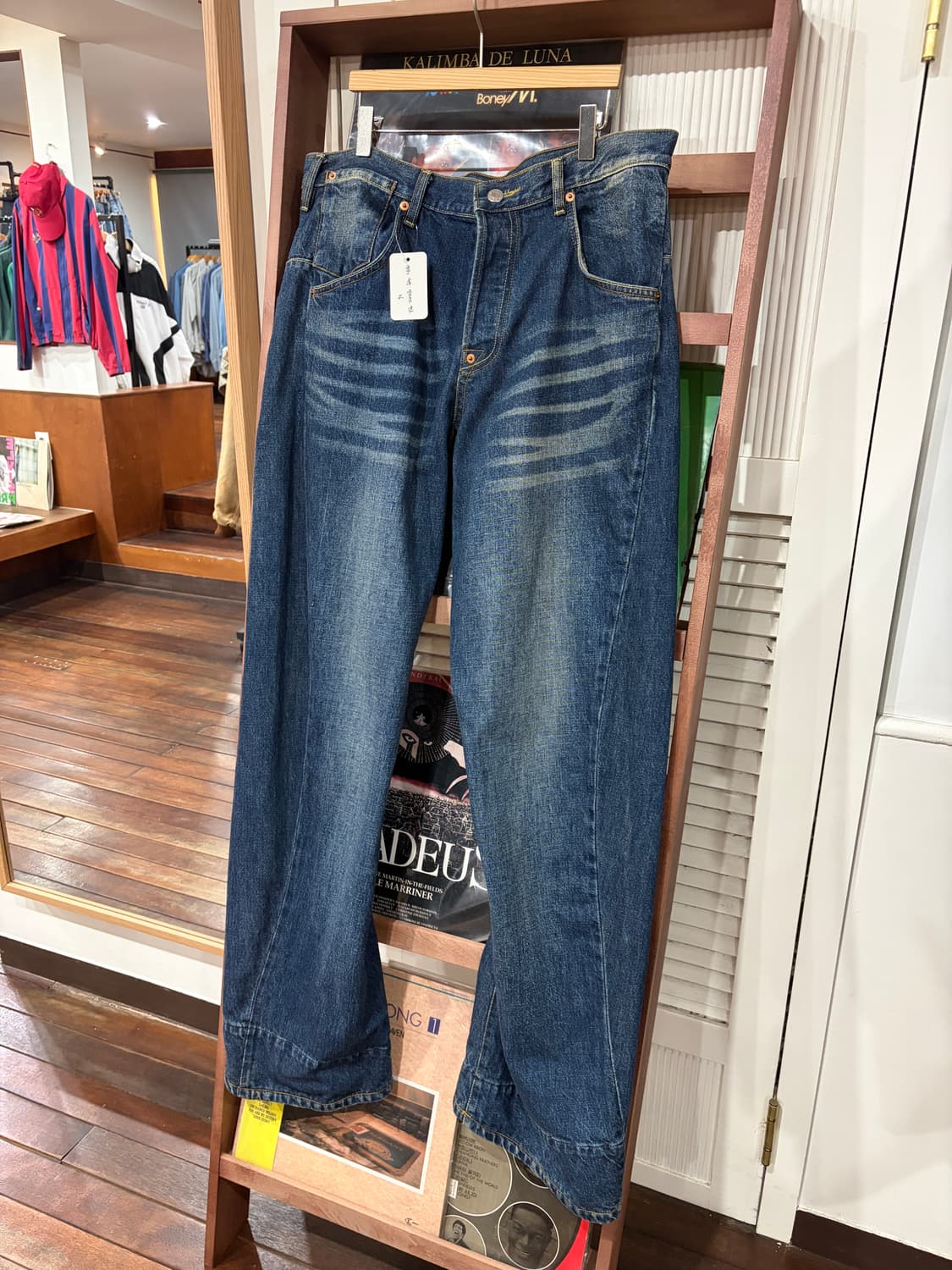 Evisu 에비수 재팬 자수 엔지니어드 데님팬츠 36 상품이미지4