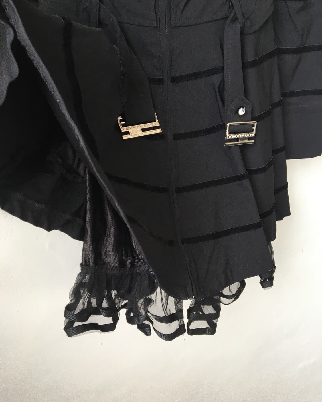 Stripe pattern gothic mood jacket 상품이미지5