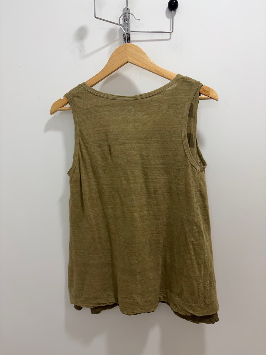 vlas blomme 린넨 레이어드 슬리브리스 민소매 상품이미지7