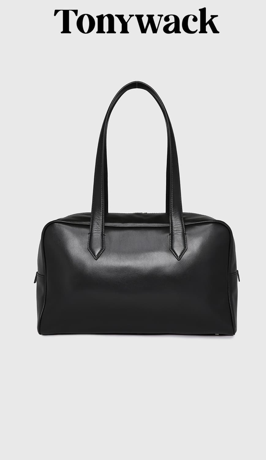 토니웩 소프트 레더 스퀘어 백 상품이미지1