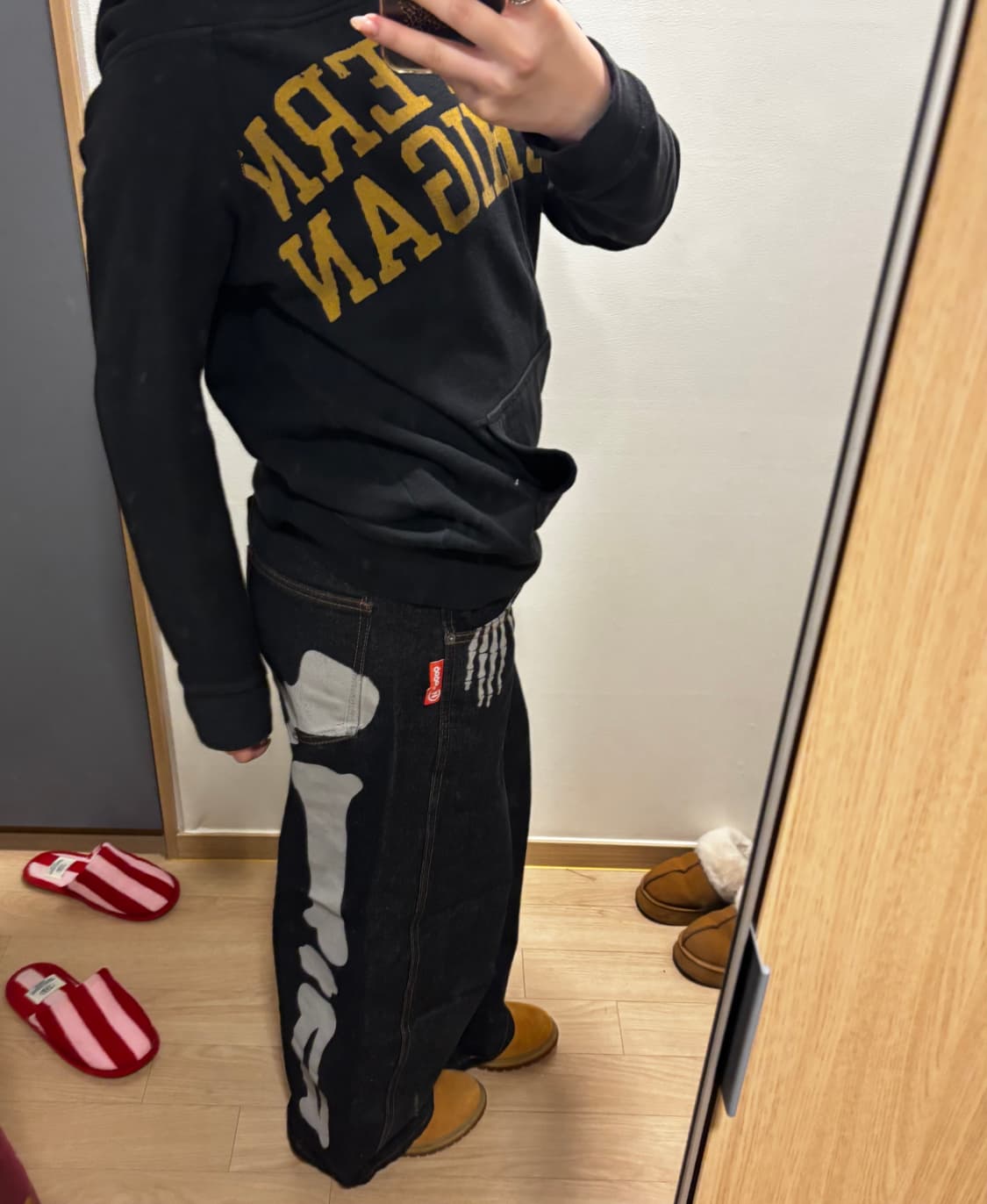 9090 본핸드 생지데님 L사이즈 상품이미지6