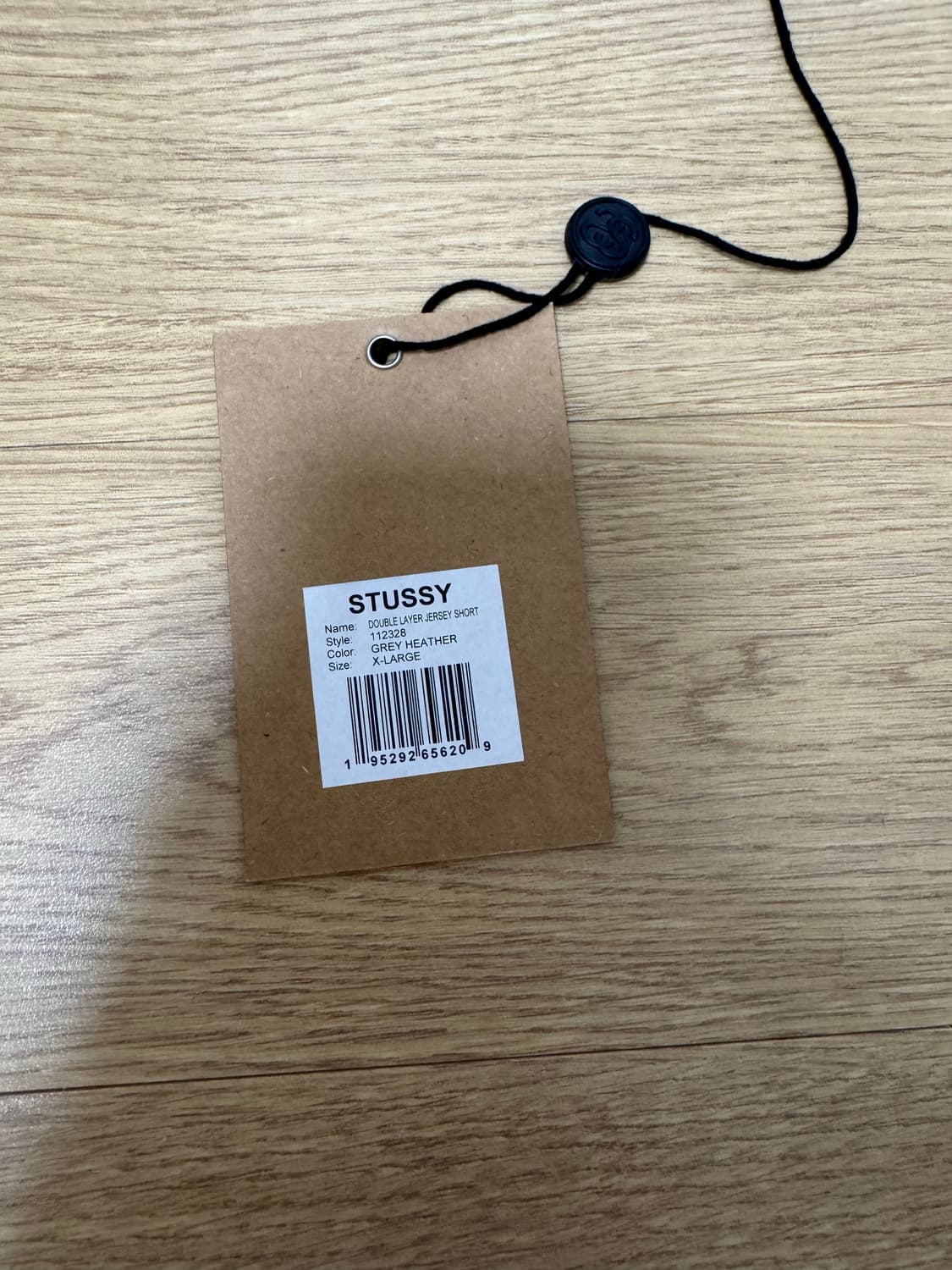 스투시 더블 레이어 저지 쇼츠 반바지 그레이 헤더 XL 상품이미지5