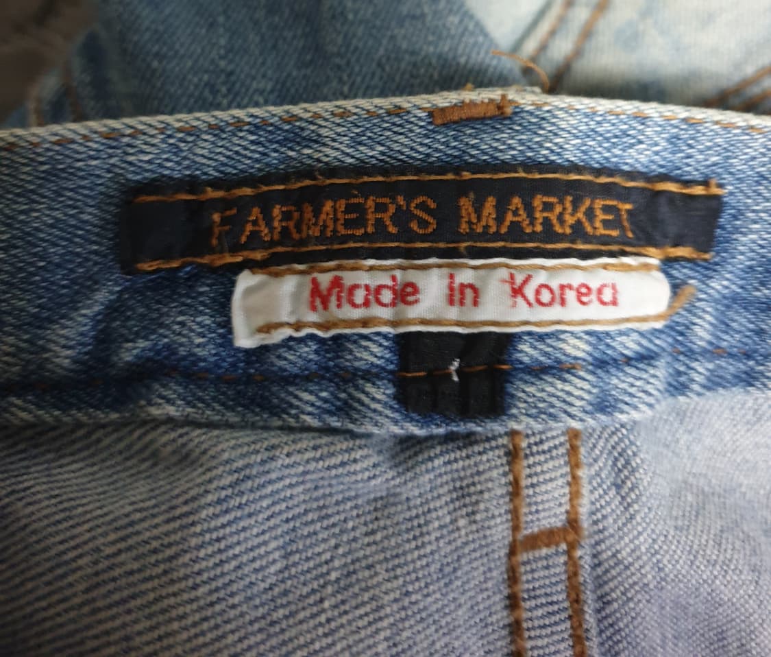 FARMERS MARKE 더티워싱 커브드 스키니 데님팬츠 (31) 상품이미지5