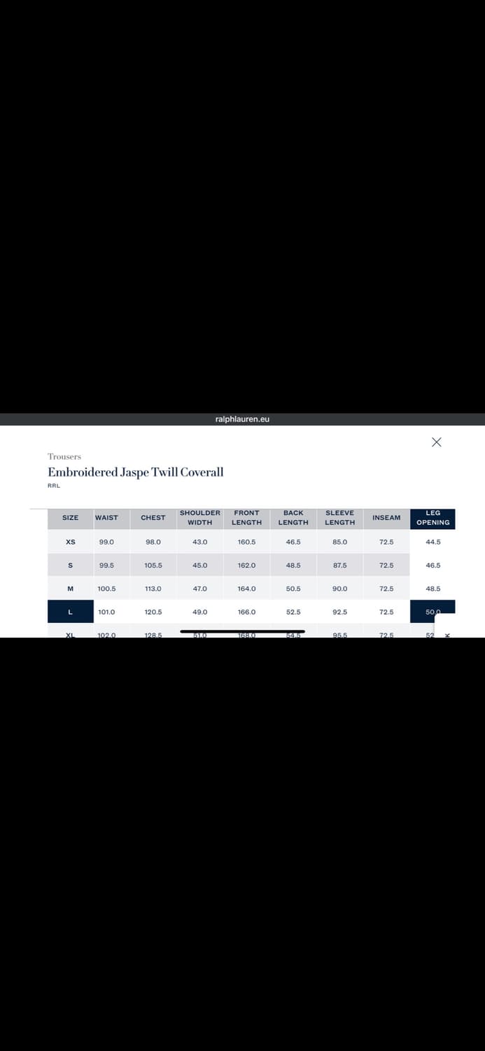 더블알엘 RRL 임브로이더 Jaspe 트윌 커버롤 점프수트 사이즈 L 상품이미지10