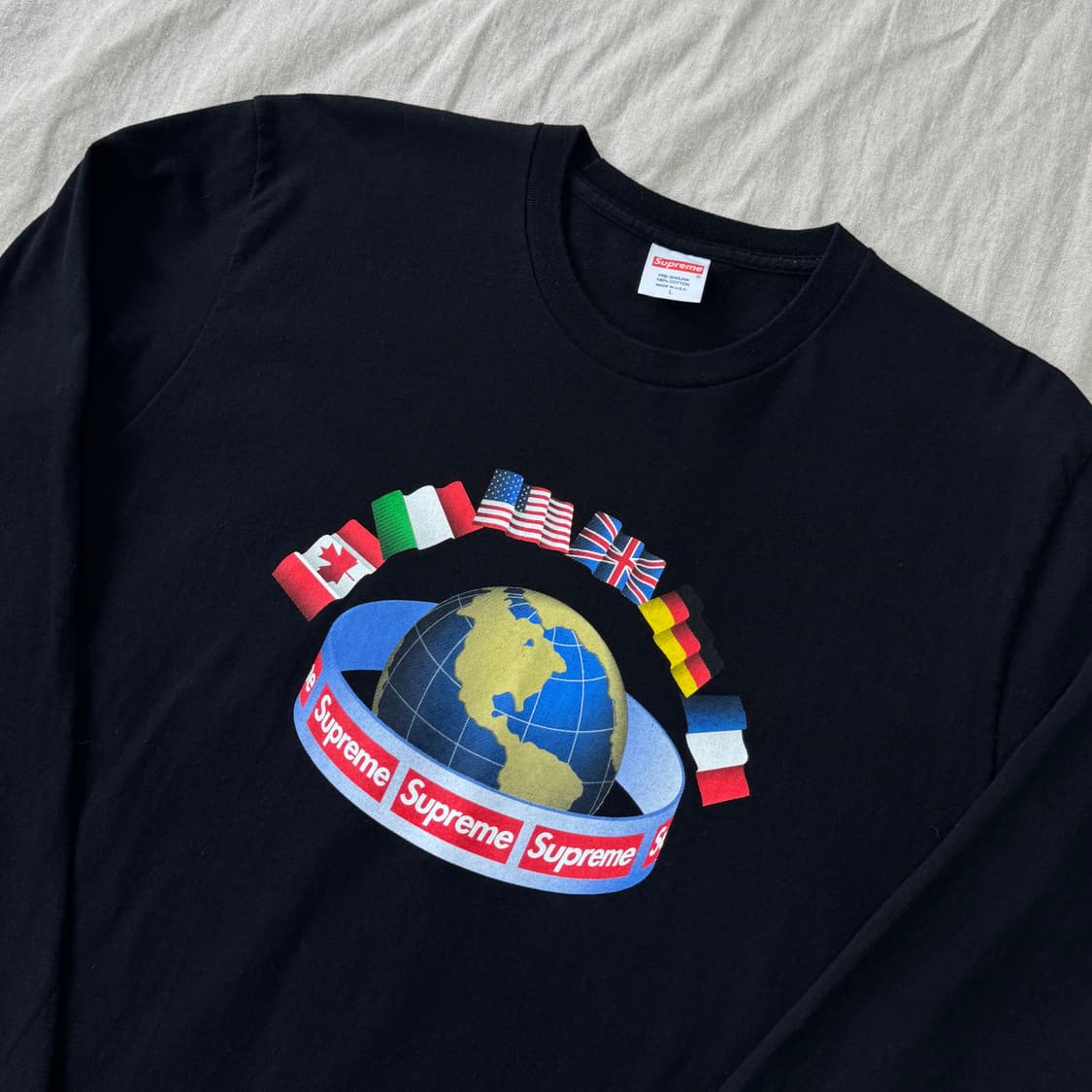 슈프림 15fw 월드와이드 롱슬리브 L 상품이미지2