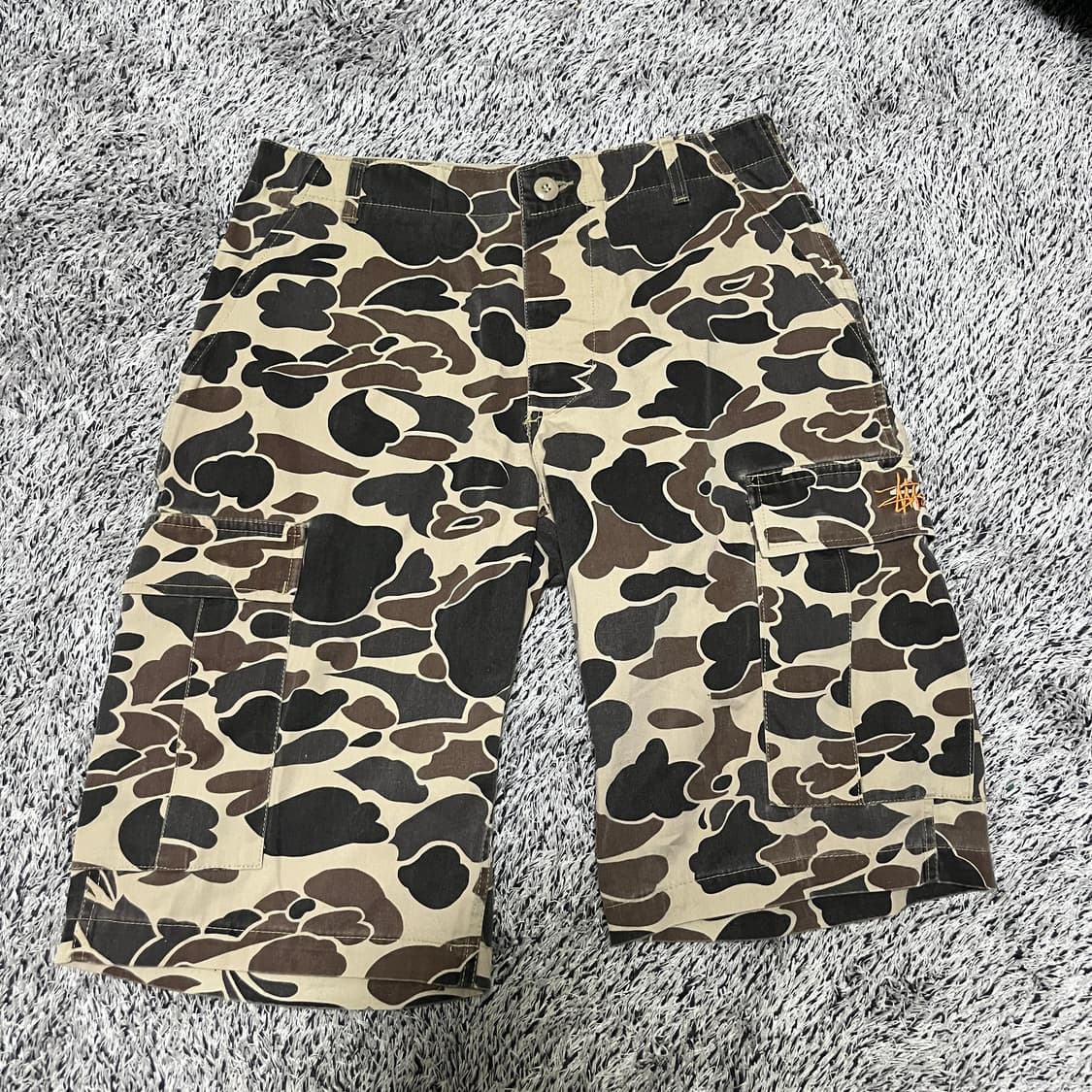 스투시 90s 카모 하프팬츠 상품이미지3