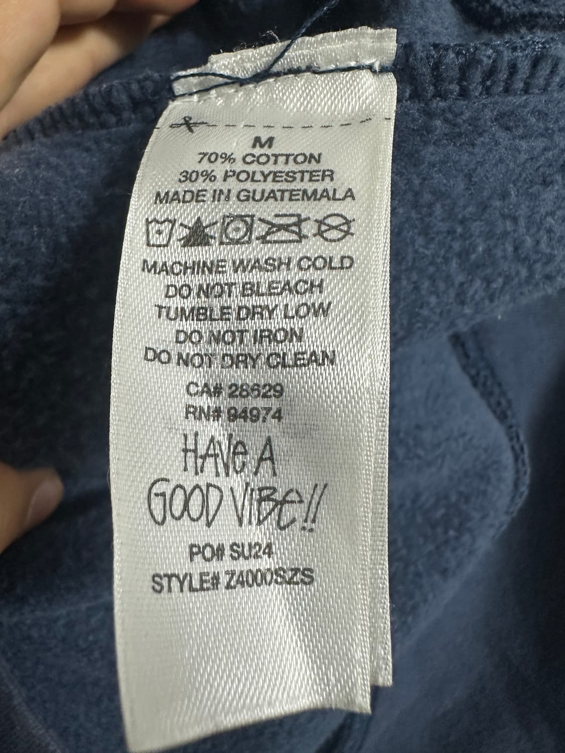 스투시 베이직 후드 집업 상품이미지4