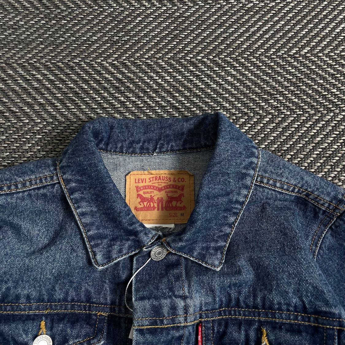 리바이스 오리지날 데님 트러커 자켓o 2974 상품이미지4