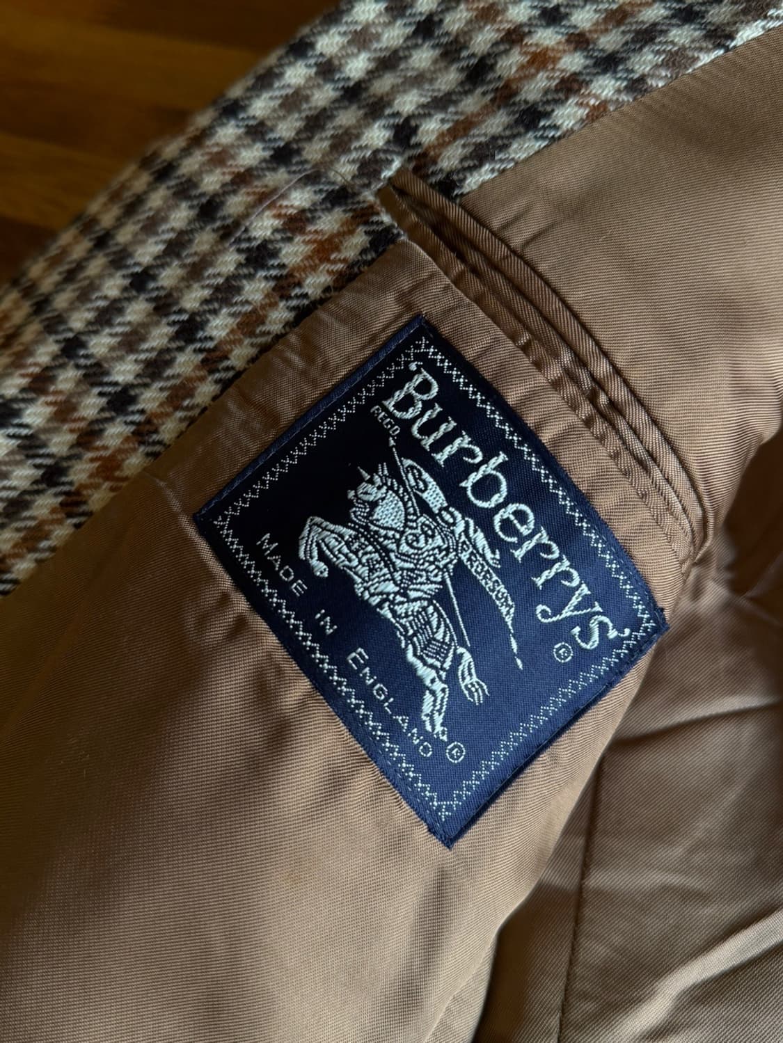 버버리 테일러드 자켓 남성 95-100 상품이미지9