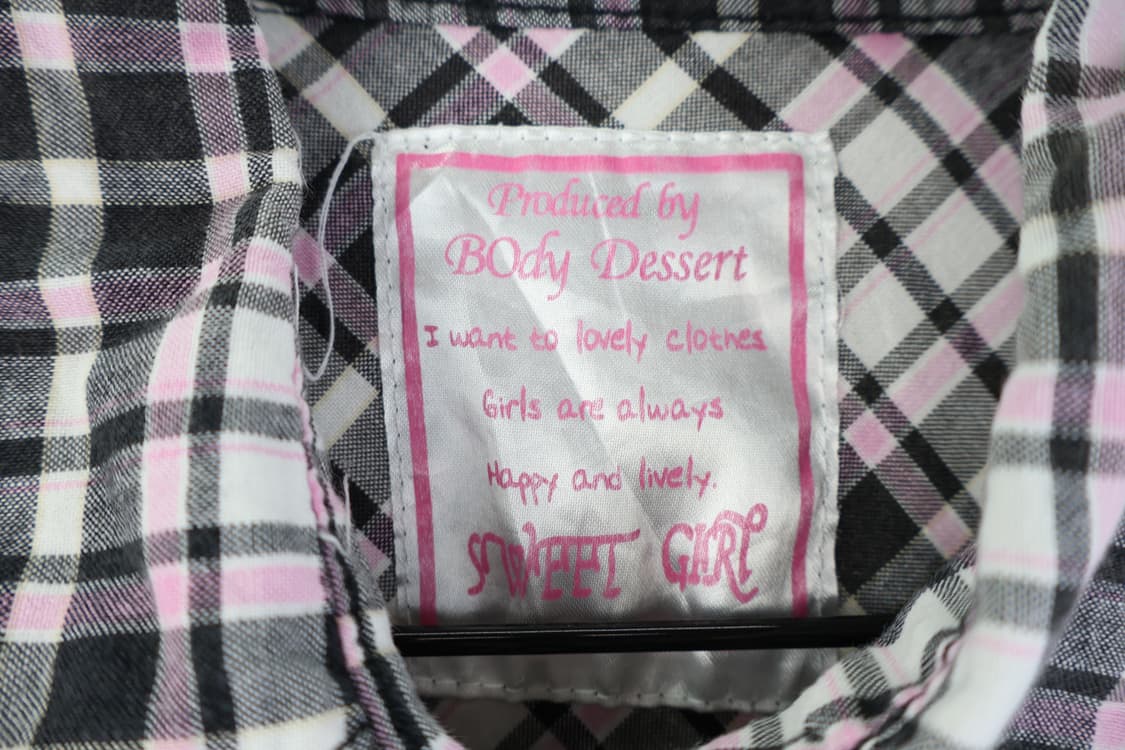 Body Dessert Kitsch Checked Shirts 상품이미지6