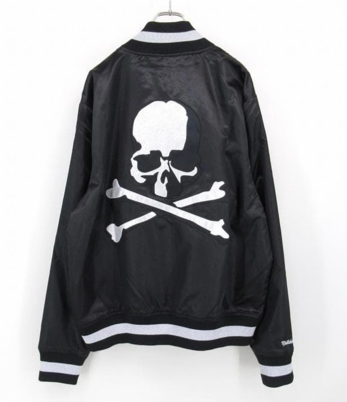 [정품] 마스터마인드 x 미첼앤네스 자수 봄버 블루종 스타디움 자켓 XL 상품이미지1