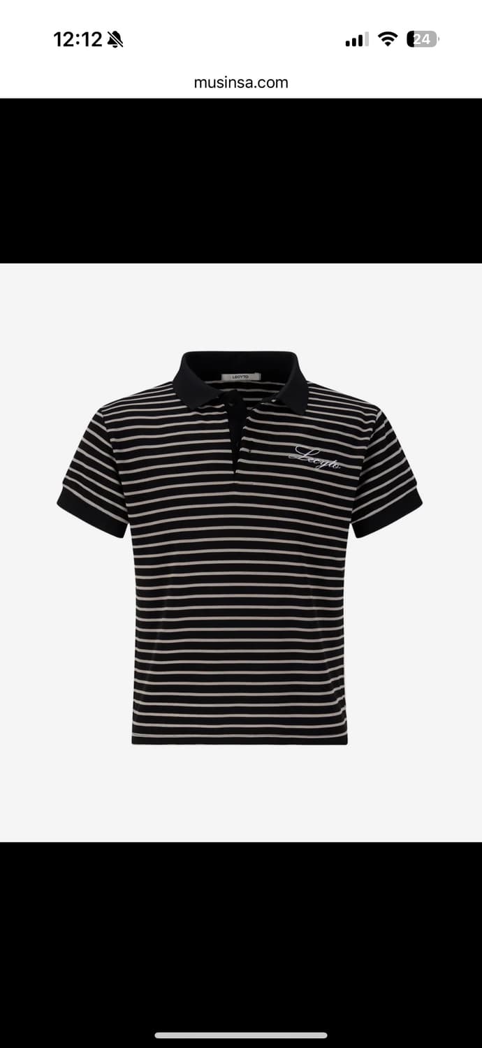레씨토 Vintage Multi Stripe PK_[Black] 상품이미지1