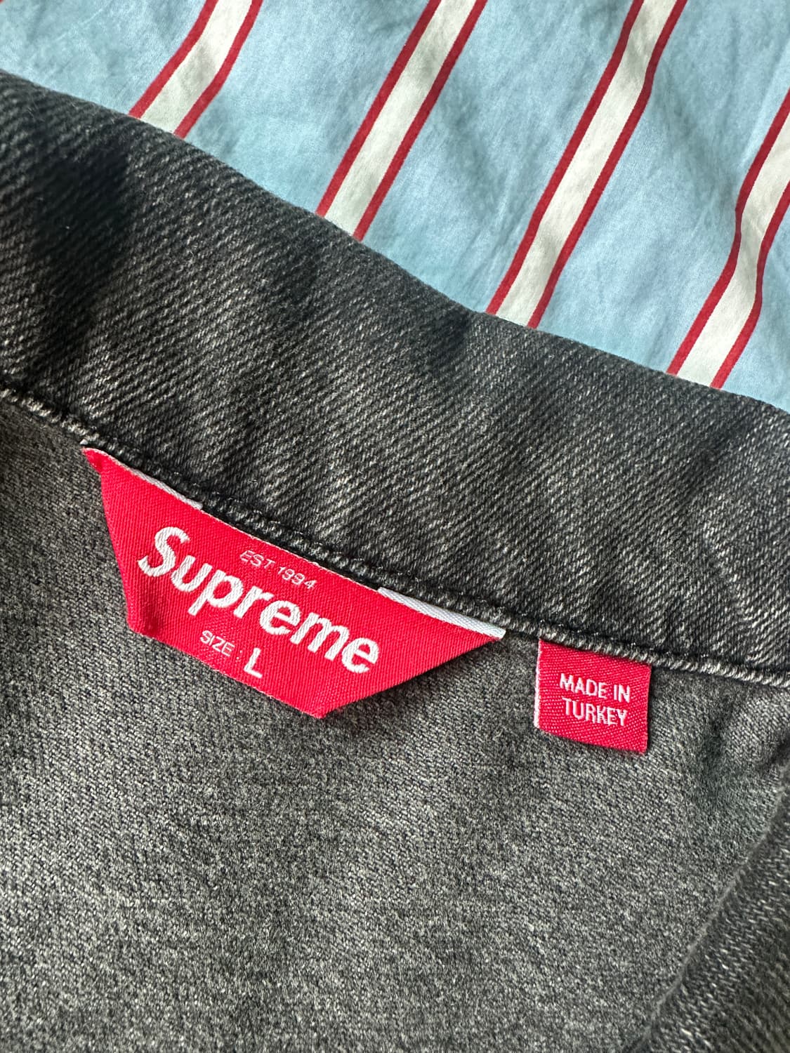 슈프림 투톤 데님자켓 상품이미지3