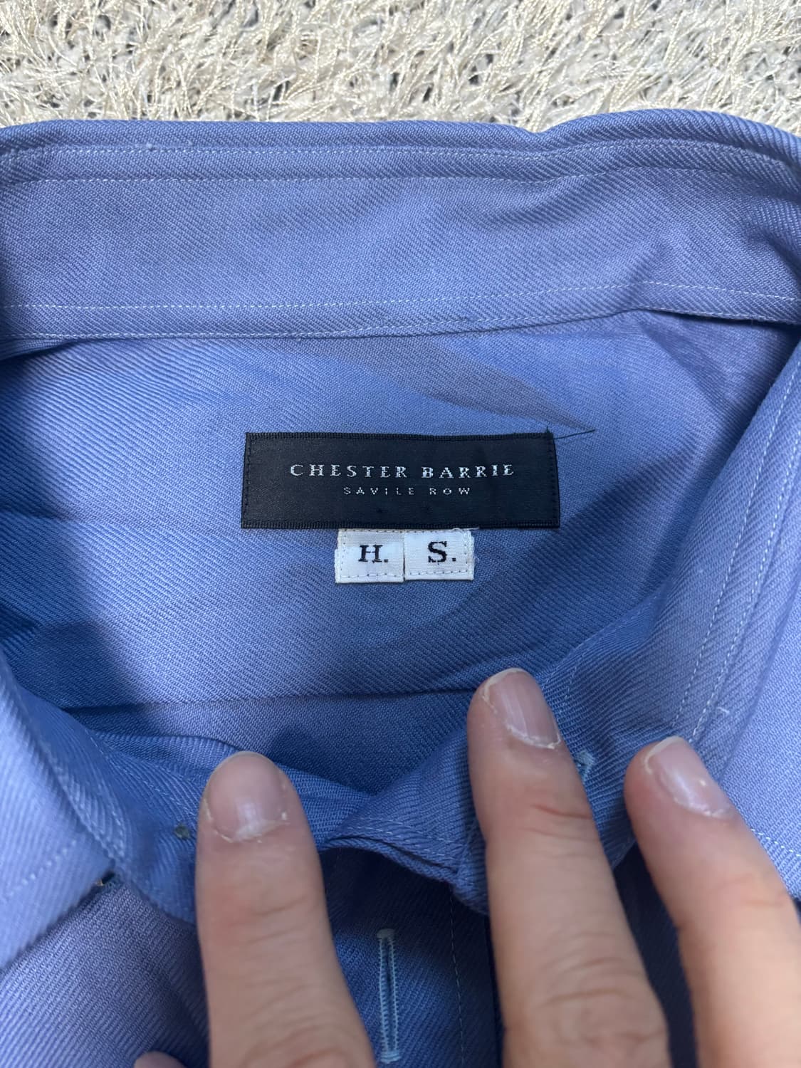 일본판 울 CHESTER BARRIE 셔츠 사이즈 100 상품이미지4