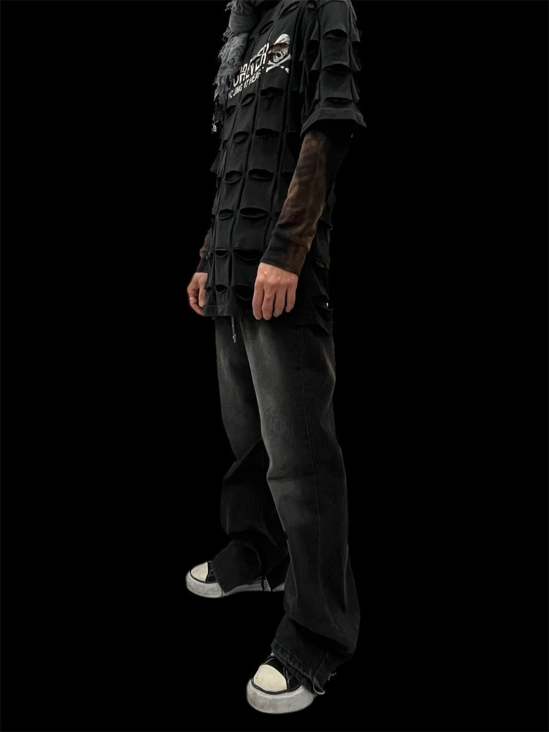 [OS] 마스터마인드 헬레이저 레이어드 모크넥 티셔츠 상품이미지5