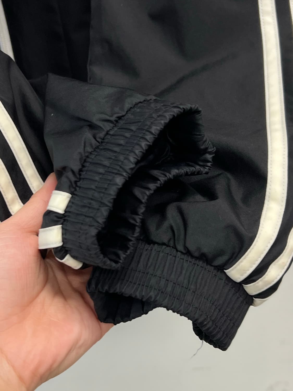 아디다스 티로19 우븐 바람막이 자켓 블랙 상품이미지5