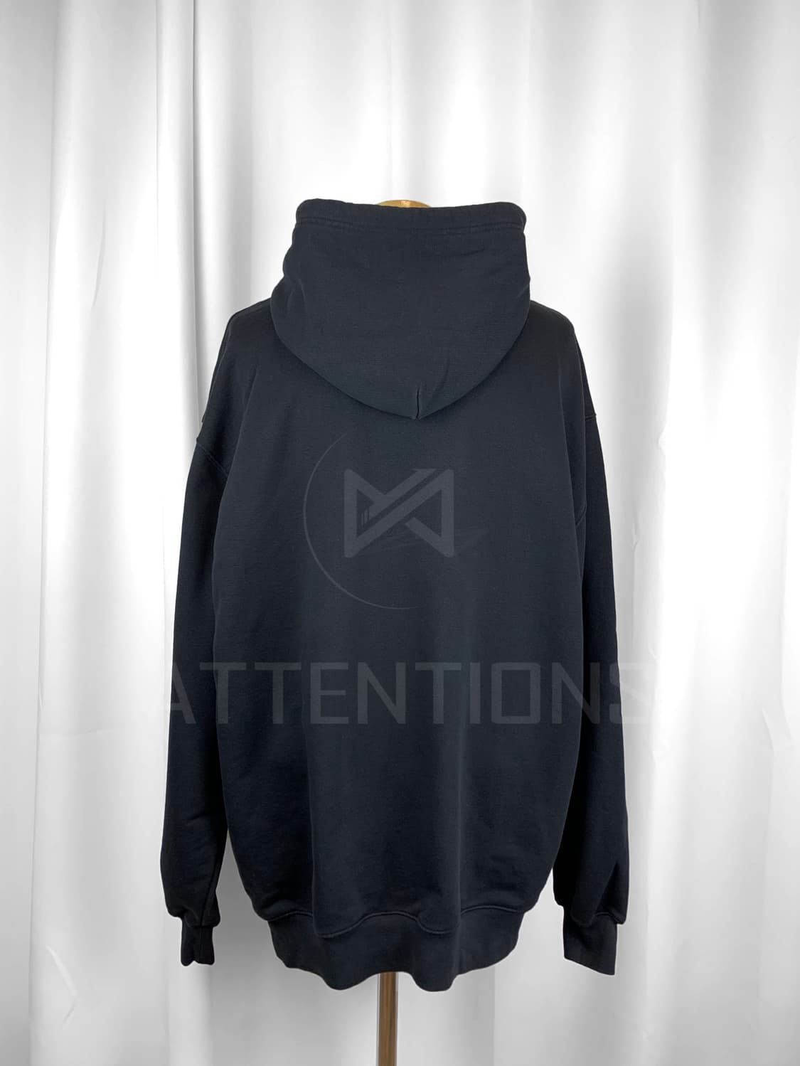 발렌시아가 시너스 후드 블랙 M 상품이미지2